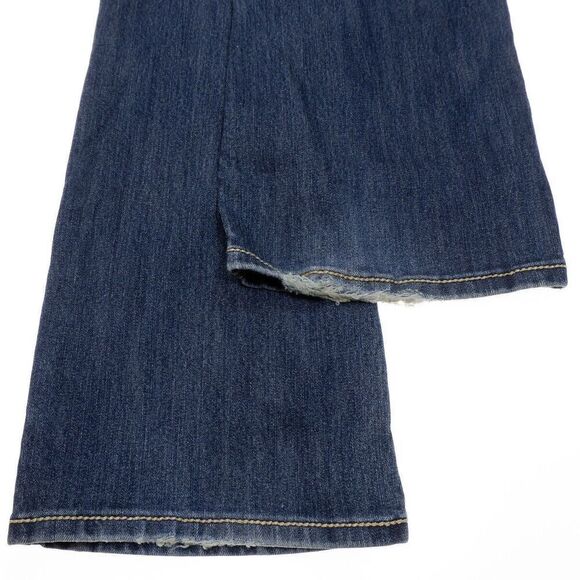 Vanilla Star Bootcut Jeans Size 10 Womens Mid Rise Blue Denim Measures 31 x 31 - Picture 4 of 7
